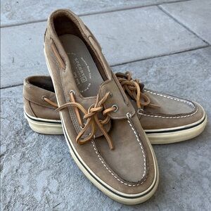 Sperry Tan Boat Shoes